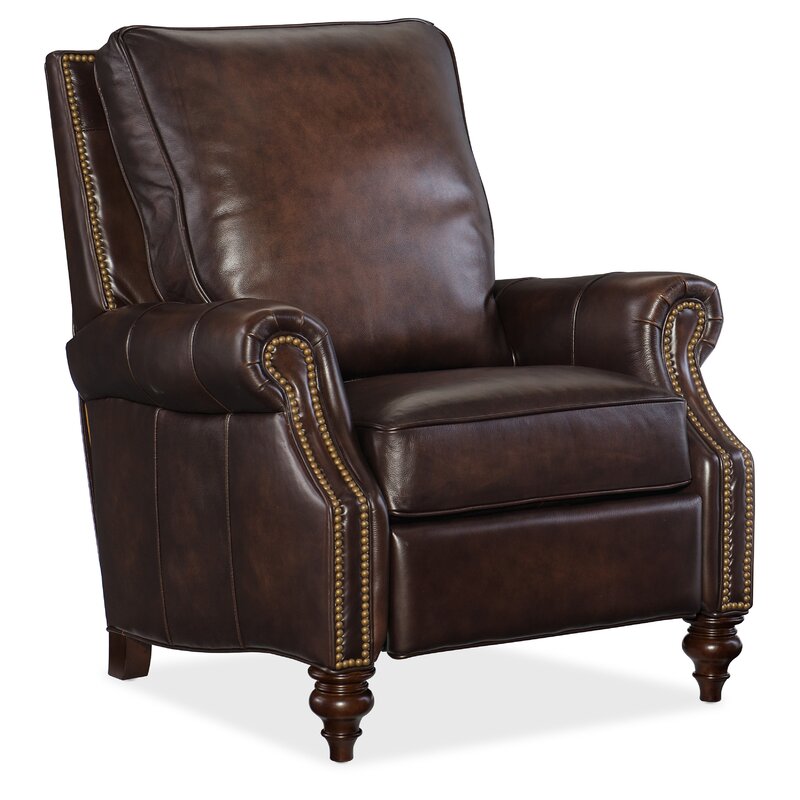 Birch Lane™Genuine Leather Recliner & Reviews Wayfair